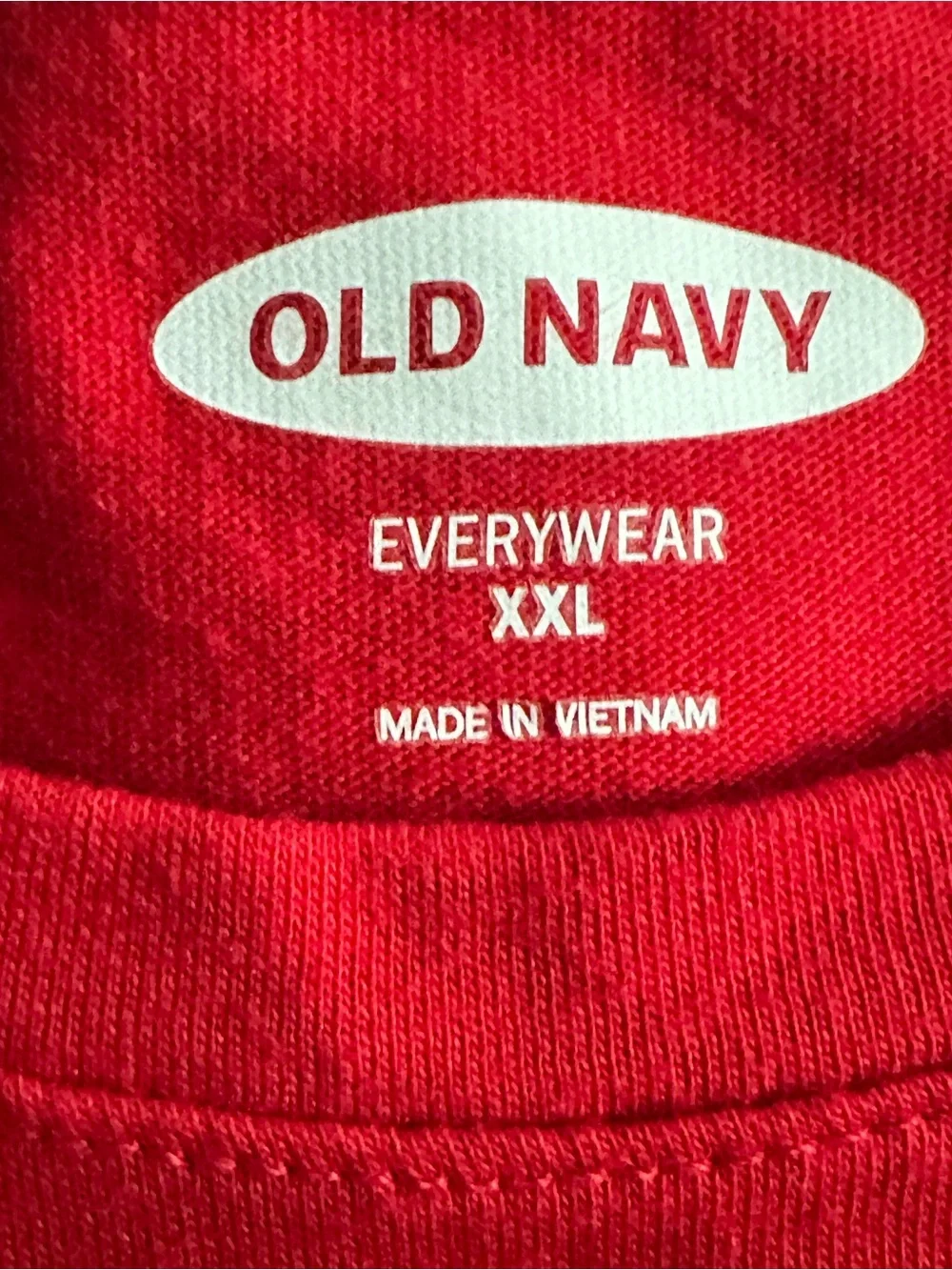 Old Navy American Tradition Since 2018 Flag Graphic T-Shirt Women’s Red XXL